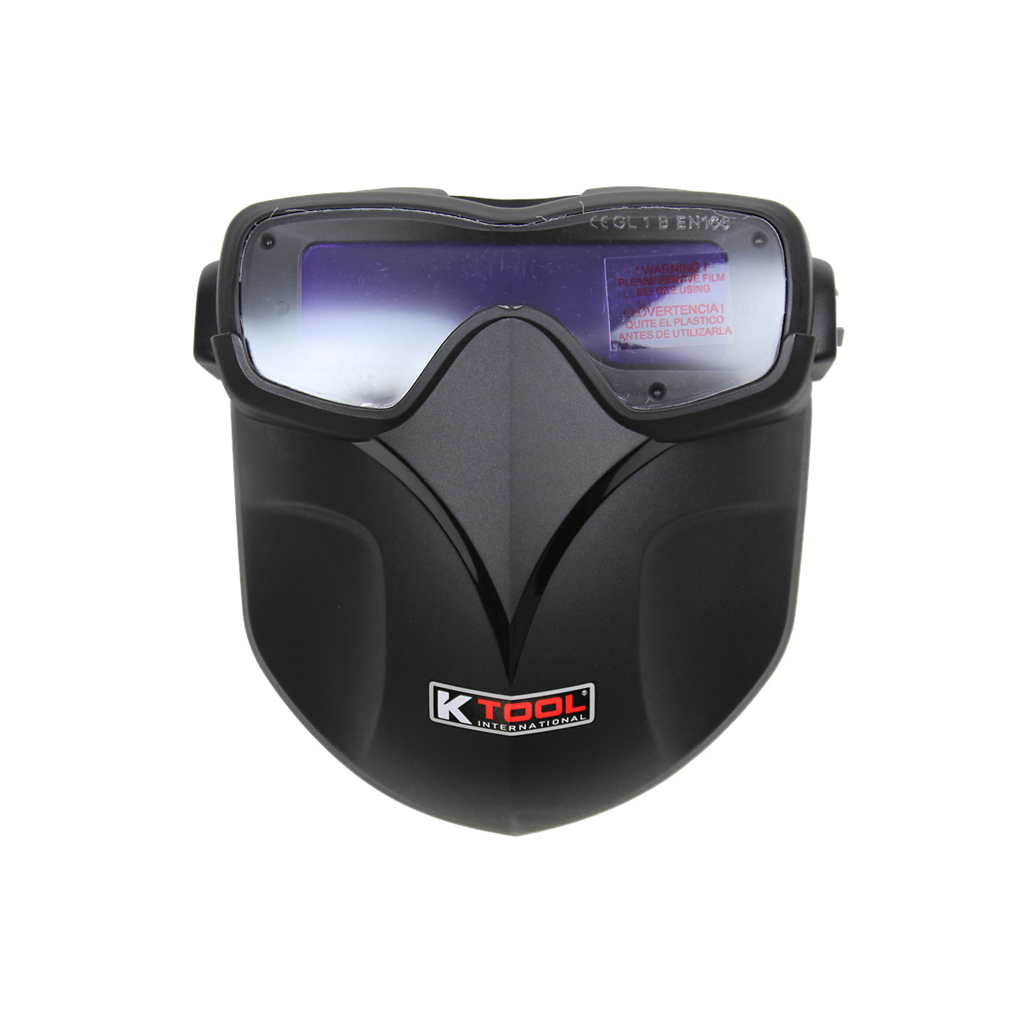 K Tool International Welding Goggles Kit — Auto Darkening, Adjustable Shade 5-13, Lightweight, Model# KTI70046